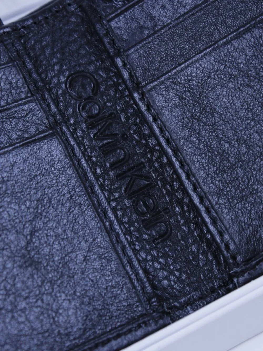 Calvin Klein Leather Wallet with RFID Protection – New in Box